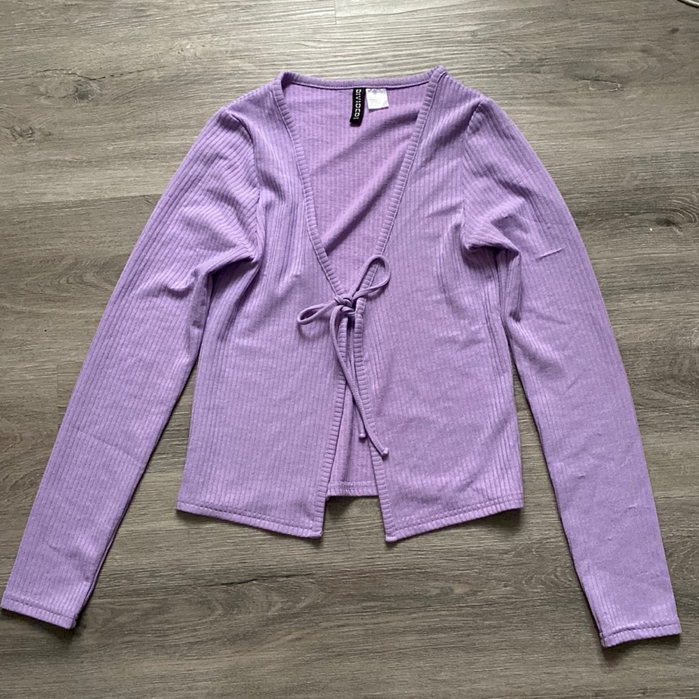 H&M purple top